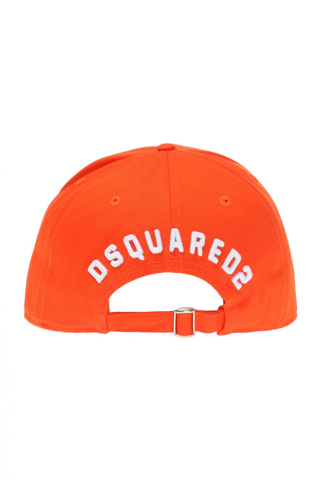 Dsquared icon store cap orange